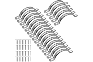 ONEBO 20 Stück Edelstahl Griffe, Schrankgriffe, Küchengriffe, Möbelgriffe, Edelstahl Schubladengriffe,Wird mit Schrauben geliefert,für Küche,Schrank,Schubladenmöbel,Bad,Schlafzimmer(Silber)