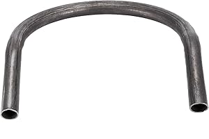 TERISASS Tubo Cafe Racer, marco de asiento trasero de acero para motocicleta, aro de 230 mm, soporte de montaje de aro de marco de bucle de asiento Universal