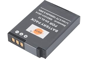 DSTE ELECTRON DSTE EN-EL12 ENEL12 Batteria compatibile con Nikon Coolpix S6200 S6300 S9100 S9200 S9300 S9400 S9500 S9600 AW100 AW110s AW120s