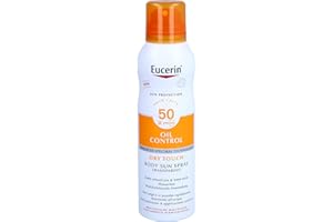 Eucerin Oil Control Dry Touch Body Sun Spray SPF 50, 200 ml krem