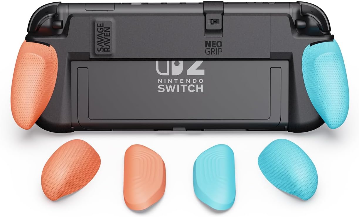 Prise en Main & Utilisation au Quotidien : SAVAGE RAVEN od Skull Co NeoGrip dla Nintendo