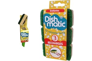 Dishmatic - Mango con esponja raspadora