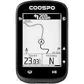 COOPSO CS500 Completo Computadora de Bicicleta Ordenador Navegación Ciclocomputador GPS de 45H Batería de Pantalla Personaliz