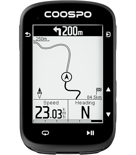 Ordinateur De Vélo GPS COOSPO Sans Fil écran 2,4" - Neuf Avec Bluetooth, Rétroéclairage Auto