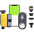 RainPoint Smart WiFi Hose 1-Zone Drip Irrigation Garden Water Timer with WiFi Hub Socket | Mobile APP and Voice Controlled- Google Home and Amazon Alexa