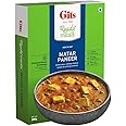 Gits Ready to Eat Matar Paneer, Pure Veg, Heat and Eat Spicy Curry, Microwaveable, 285g