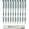 LINC 0.55mm Executive SL-500 Gel Pen | Black Ink | Pack of 10