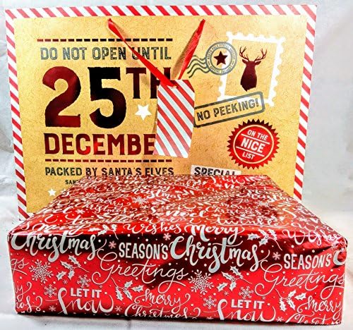 Christmas Luxury Dark Wood Tea Chest, Large 12 Compartment with 150 Twinings tea bags, Box, Caddy,Filled and Wrapped. Perfect Gift + Stainless Steel Tea Bag Squeezer + Free Gift Bag
