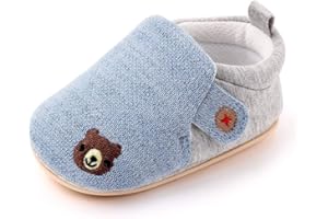 Cheerful Mario Scarpine Primi Passi Prima Infanzia Pantofola per Neonato Suola Morbida Traspirante
