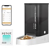 PETKIT Automatische Kattenvoerautomaat, 2.4G WiFi, 3L Voederautomaat Katten, APP Besturing, 1-10 Maaltijden per Dag, Compatib