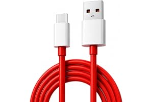 SB 80W SuperVOOC Fast Charging Cable USB A to Type C | 7.3A Rapid Charge Data Cable | Compatible with OnePlus, OPPO, Realme & SuperVOOC Devices | High Speed Sync | Durable Charging Cable | 1 Meter