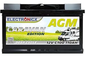 Electronicx Caravan Edition Batterie AGM 12V (110AH)