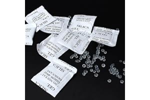 UPERFECT 50 x 1g Packets of Silica Gel Sachets Desiccant Pouches Granules Y