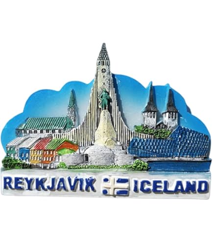 3D IJsland Koelkast Magnet, reizen Souvenir Cadeau, Huis & Keuken Decoratie magnetische sticker IJsland koelkast magneet