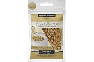 CANDLE-LITE Duftgranulat für Deine Duftlampe - Ginger & Citrus - Fruchtiger Zitrusduft für Dein Zuhause - Duftgranulat mit Einer Duftdauer bis zu 40h