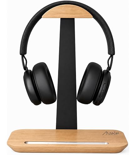 BENKS Airpods Max Stand with Wireless Charging Pad for iPhone