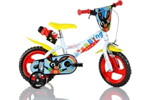 TECNOBIKE SHOP Bici per Bambino Bicicletta Dino Bikes Bing Taglia 12" - 14"