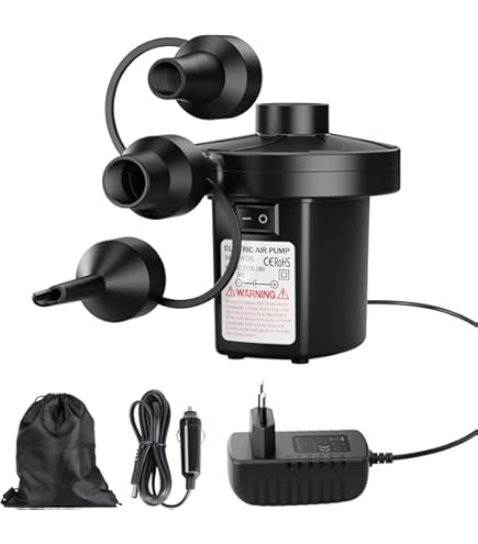 Gonfleur Électrique, Pompe À Air Électrique Compacte En Plastique Abs