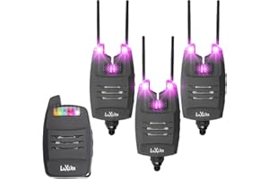 Angel Domäne Funkbissanzeiger Set Luc Lite Purple 3+1 im Hardcase