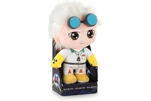 BARRADO Play by Play Peluche des Personnages de Retour vers Le Futur - 26 Centimètres - Doc Présentation Display - Qualité Super Soft