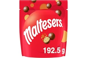 MALTESERS - Bonbons chocolat au lait cœur croquant - Sachet de 192,5g