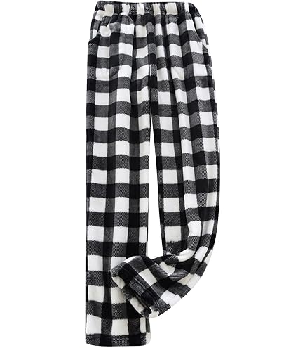 Pantalon Pyjama Femme Hiver Molleton Polaire Chaud Ample - Pilou Pilou Noël Confortable