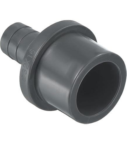 MroMax 2Pcs Raccordo di Riduzione 40 x 32 mm, in PVC, per Adattatore di Tubo a Mozzo, Connettore Bianco MroMax 2Pcs Raccordo di Riduzione 40 x 32 mm, in PVC, per Adattatore di Tubo a Mozzo, Connettore Bianco