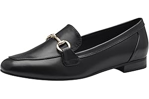 MARCO TOZZI Damen Loafer ohne Absatz Vegan mit Schnalle
