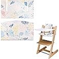 for Tripp Trapp High Chair Cushion, Soft and Comfortable Baby Seat Cover with Cute Graphics, for Tripp Trapp Baby Cushion Makes Baby Sitting Safer and More Comfortable (Underwater Animal Print)