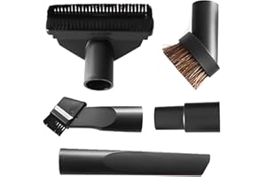 Heiqlay Spazzola Aspirapolvere Universale, 5 Pezzi Beccuccio Aspirapolvere Bocchetta Aspirapolvere Accessori per Aspirapolvere Universale per Sostituzione Aspirapolvere 32/35 cm