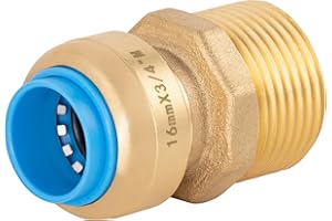 NT NOYON & THIEBAULT Raccord automatique universel Ø16 mâle 20x27 (3/4) TOUT PUSH