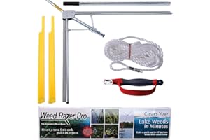 Jenlis Weed Razer Pro - Krajalnica do chwastów wodnych do jezior, stawów i plaż
