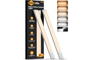 Gritin 2026 Gen 2 Skåpbelysning, Uppladdningsbara med Ficklampa Läge-44,3CM