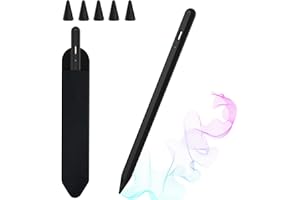 HZD Stylet iPad 10e Génération, Stylet Tablette iPad pour 2018-2025, Pencil iPad, Stylo iPad avec Rejection de la Paume Tactile Haute Précision, Convient pour iPad 11-6,Air 3-5/M2/M3, Mini 5/6, Pro 3-6/M4