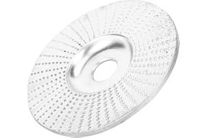 OUMEFAR Disco Madera Disco de molienda de carpintería Disco de Lijado Disco de Talla de Madera Disco abrasivo para Amoladora Angular Pulido Lijado Talla Placa de muela Muela Abrasiva