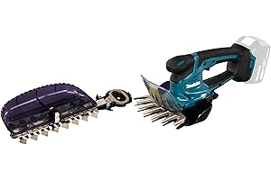 Makita Akumulatorowe Nożyce do Trawy, Czarny/Niebieski, 19 V