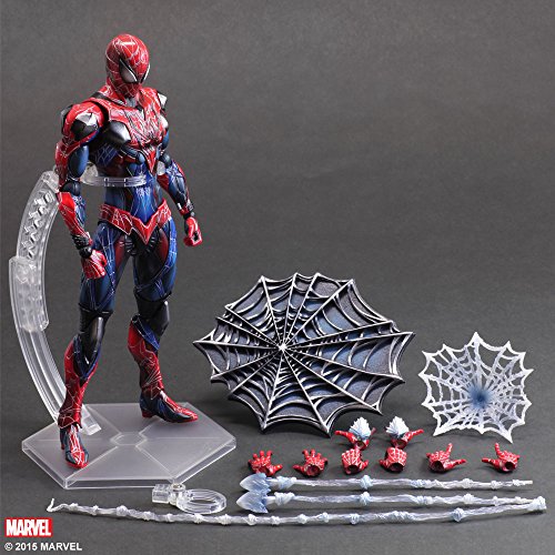 Square-Enix Square-EnixAFGSQX212 Abysse Marvel Comics Variant Play Arts Spiderman Action Figure