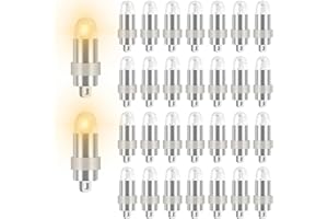 OTYMIOW Mini LED per Palloncini 30PZ LED Bianco Palloncini Luci Palloncino Luce per Lanterna di Carta Mini LuciLED Impermeabili per Matrimoni, Compleanno, FestaPalloncini (Luce Bianco Caldo)