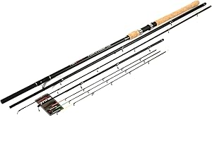 Fishzone Classic Float and Feeder fishing rod 10ft (3 to 7lb lines) Dual Purpose Fishing Rod. Float top and feeder top 3 push in quiver tips rated 0.5oz, 0.75oz and 1.5oz