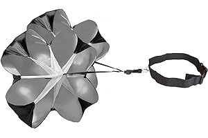 TRIWONDER Running Umbrella Speed Training Resistance Parachute Running Sprint Chute for Soccer Football Sport Power Fitness Core Strength Training