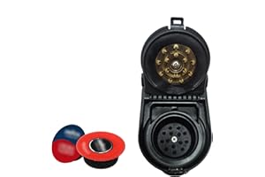 CAPXSNOB Adattatore per Capsule Riutilizzabile compatibile con A Modo Mio per Macchine da Caffè in Capsule Warriors1 SV835L, Ideale per preparare Espresso e Lungo