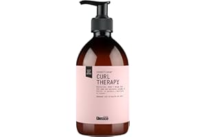 GLOSSCO PROFESSIONAL - Acondicionador Pelo Rizado Curl Therapy Conditioner, 500 ml, Aceite de Coco, Hidratación Profunda Cabello sin Apelmazar, Rizos Definidos y Elásticos, Antiencrespamiento Cabello