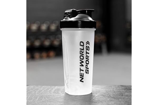 FORZA Bouteille Shaker Protéines 700ml | Gourde Nutrition pour Sports | Bouteille Mixer pour le Gym l'Haltérophilie | Choix de couleurs | Lots de 1, 3, 20 ou 72 en option (Lot de 1, Noir)