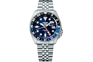 Seiko 5 reinterpretazione automatica di skx ""batman blueberry"" in stile sportivo SSK003K1