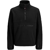 Jack Jones Jjalpes Half Zıp Fleece Jacket Aw25 Erkek Kahverengi Mont 12284828-15