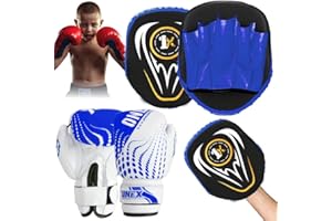 ONEX Boxing Set, Boxing Gloves, Kids Focus Pad, Punching Bag Set, Target Boxing Set, Training Set, MMA Set, Training Set, Hook & Jab Strike Pads For Boys & Girls