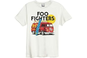 Foo Fighters Amplified Collection - Camper Van Men's T-Shirt Cream Regular