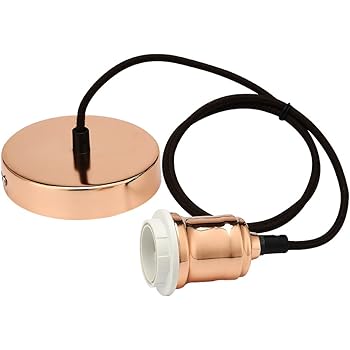 Portalampada E27 Con Cavo 5m E Interruttore - Bianco Per Fai Da Te - Foto 2