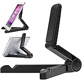 Retoo Universal Tablet und Handy Halterung Ständer mit Winkel verstellbar, Tragbarer E-Reader Stand Halter für 11 Zoll Bildsc