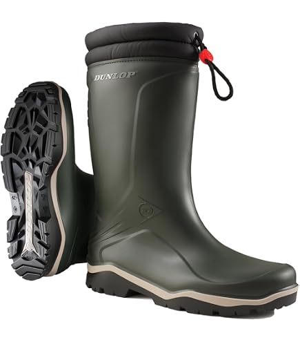 Bottes De Pluie Dunlop Sport Retail Genou Montantes Rose – Imperméables PVC Adulte Unisexe